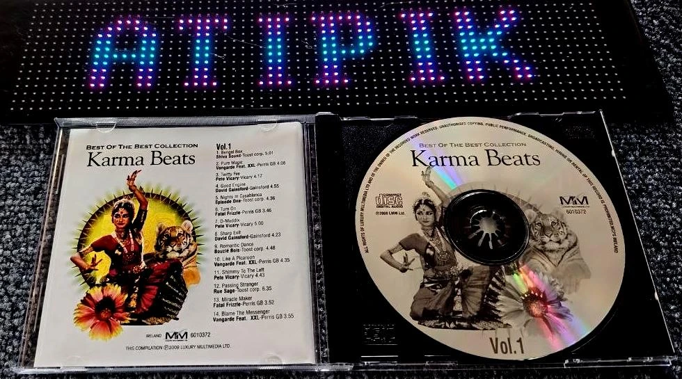 ✏ Rare CD Karma Beats Vol.1 -   Import Ireland Lounge Chill Out  – photo 3